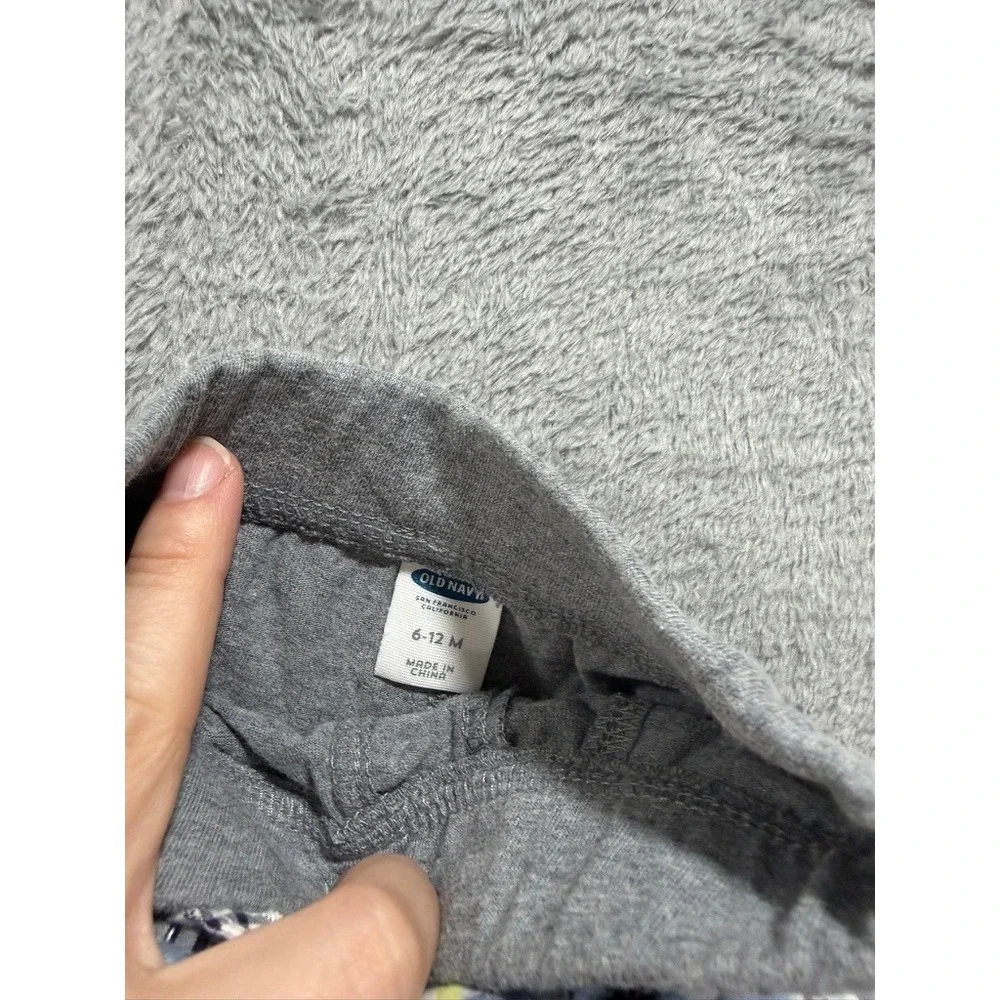 Baby Boys 6-12M Clothing Bundle 6pc Gymboree Primary Old Navy Dip Plaid‎ Joggers